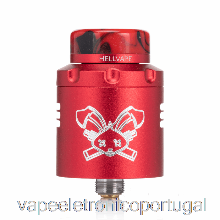 Vape Eletrônico Hellvape Dead Coelho V3 24mm Rda Vermelho